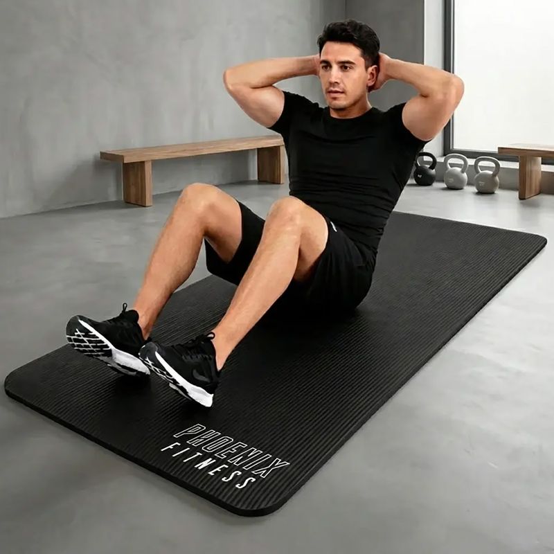 Jógaszőnyeg Phoenix Fitness black 5