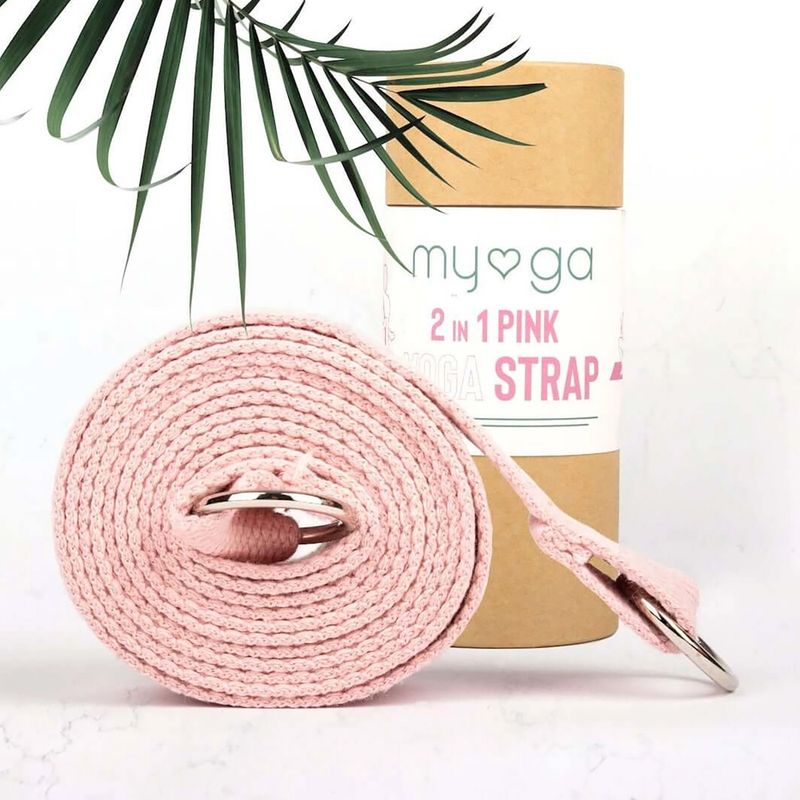 Jóga szíj Myga 2 in 1 RY1133 pink 8