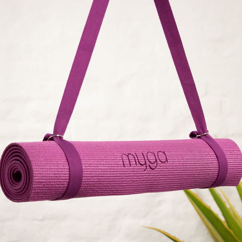 Jóga szíj Myga 2 in 1 purple 2