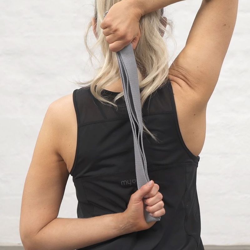 Jóga szíj Myga 2 in 1 grey 13