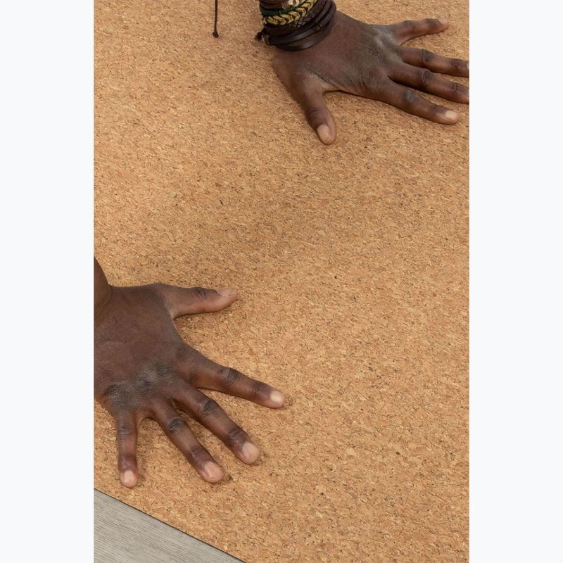 Jógaszőnyeg Myga Cork/Rubber 2 mm brown 4
