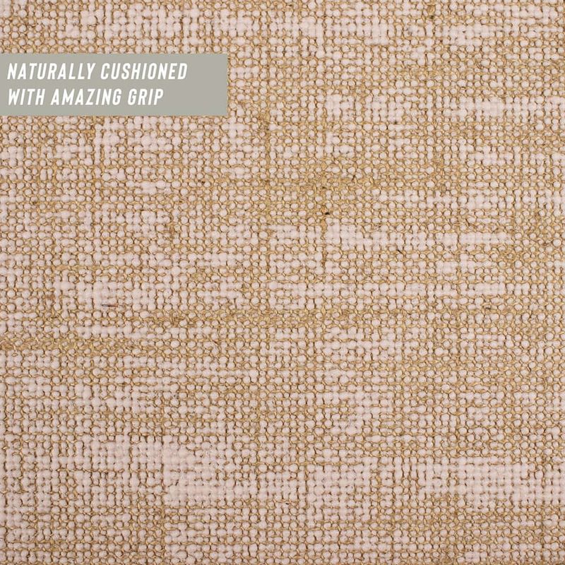 Jógaszőnyeg Myga Jute 5 mm beige 7