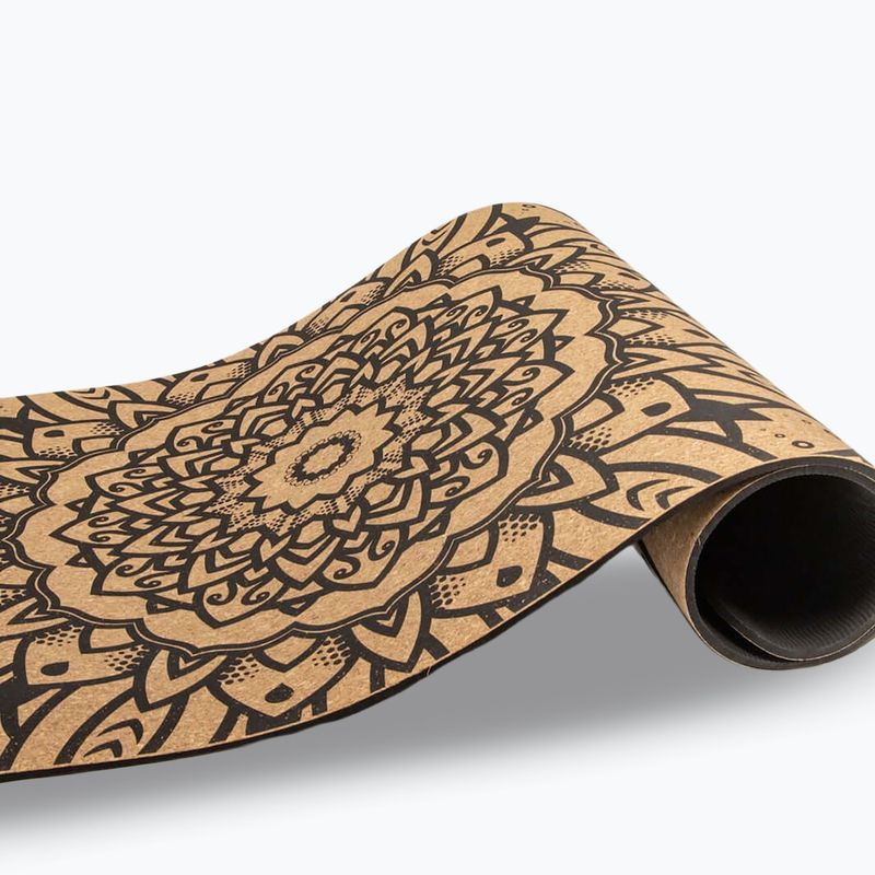 Jógaszőnyeg Myga Mandala XL 6 mm brown 4