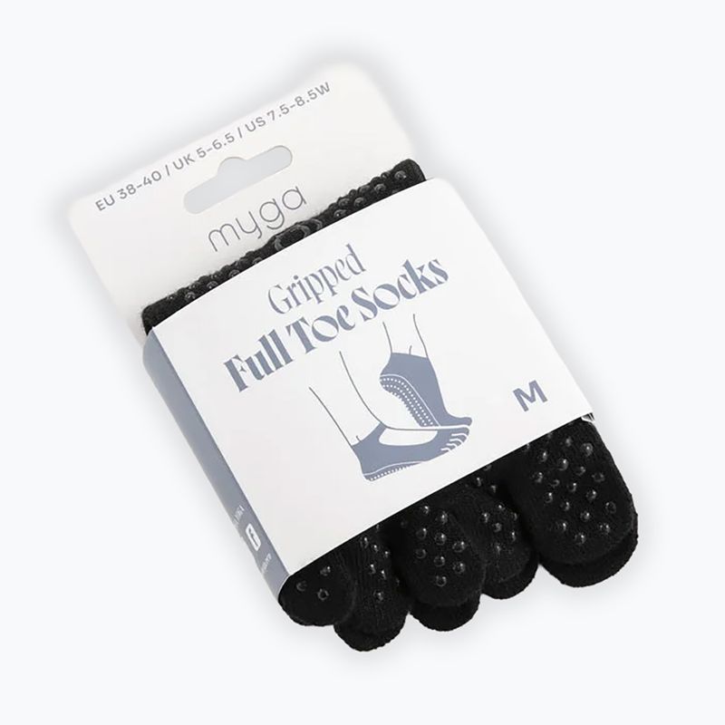Zokni Myga Toe black 7