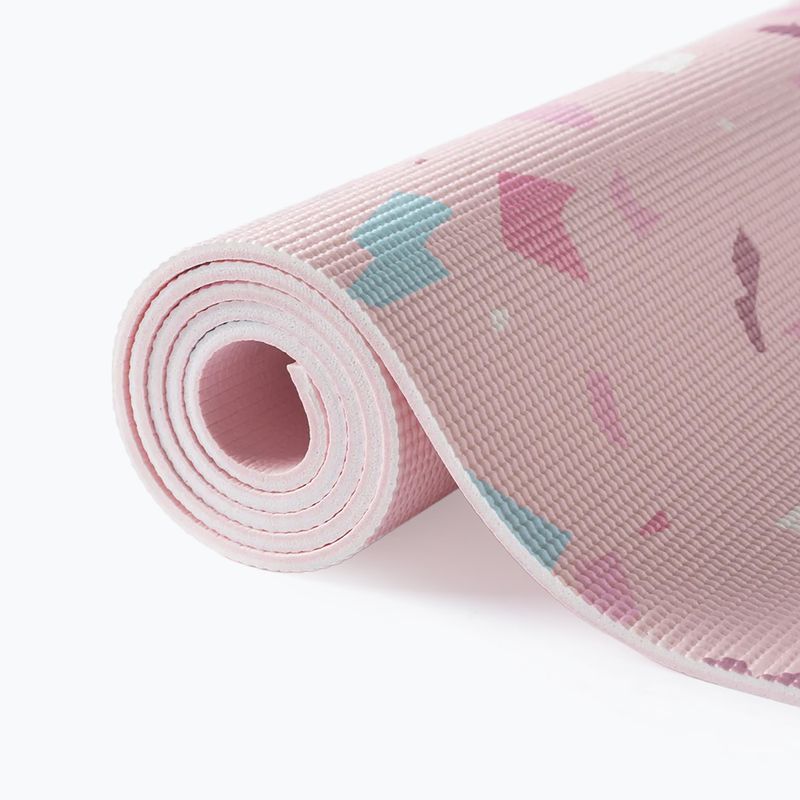 Jóga készlet Myga Terrazzo Yoga Set mat + block + strap purple 14