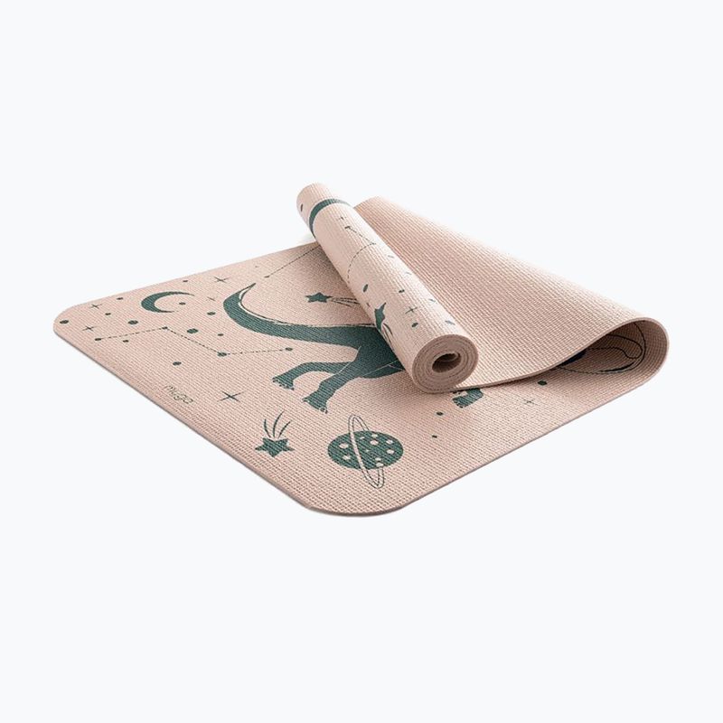 Jógaszőnyeg Myga Dino 3 mm beige 8