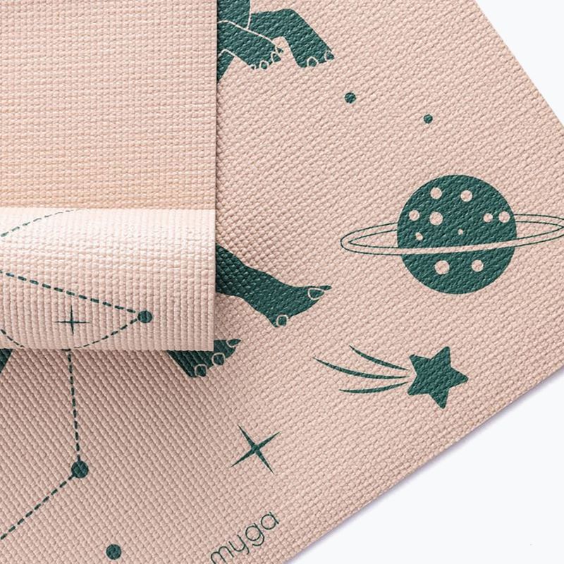 Jógaszőnyeg Myga Dino 3 mm beige 9