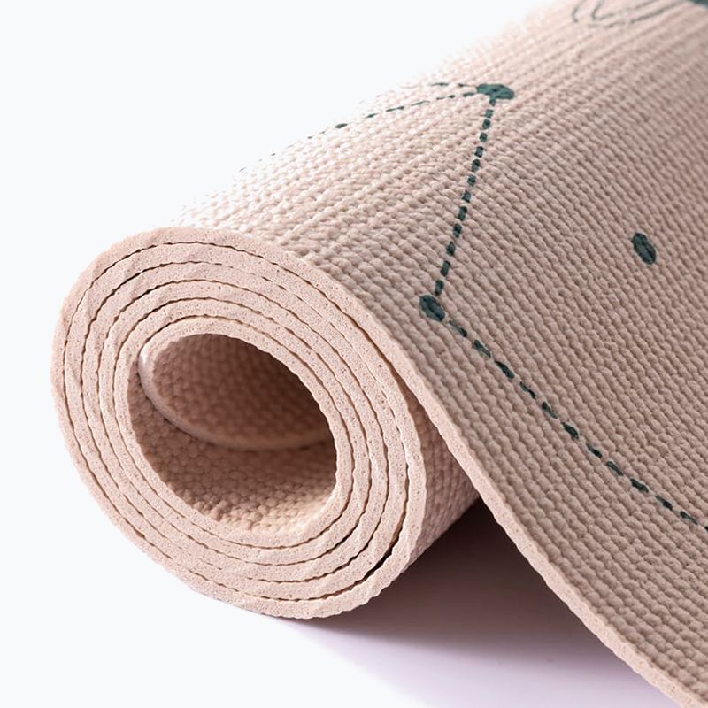 Jógaszőnyeg Myga Dino 3 mm beige 10
