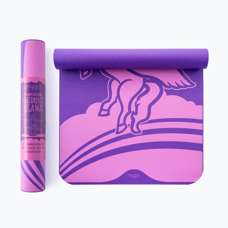 Jógaszőnyeg Myga Unicorn 3 mm purple 2