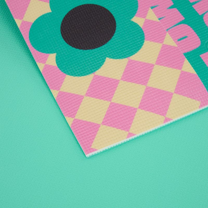 Jóga készlet Myga Spirit Yoga Set mat + block + turquoise strap 4