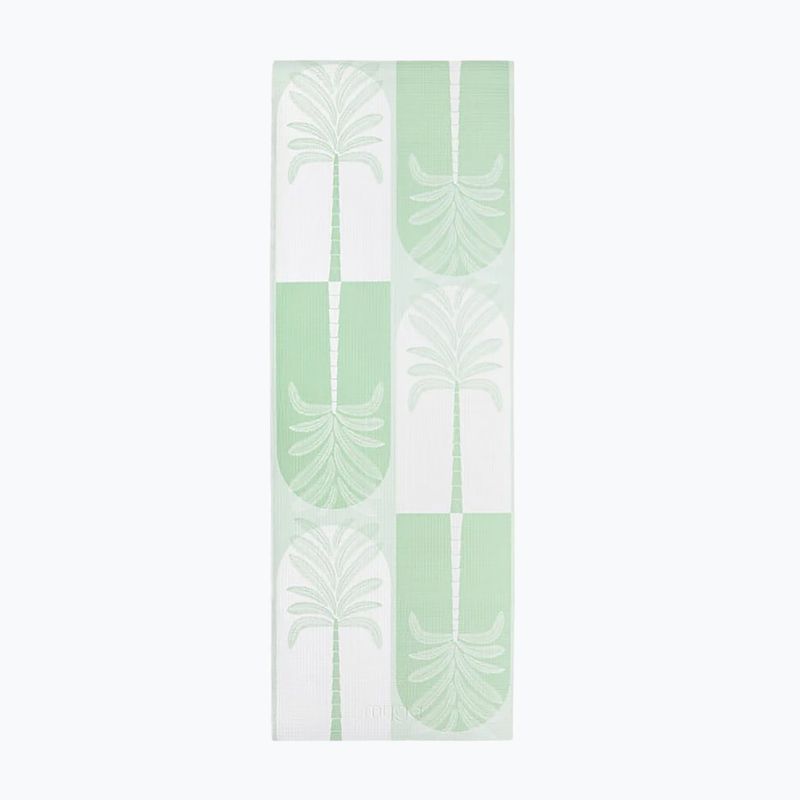 Jóga készlet Myga Sage Palm Yoga Set mat + block + green strap 15