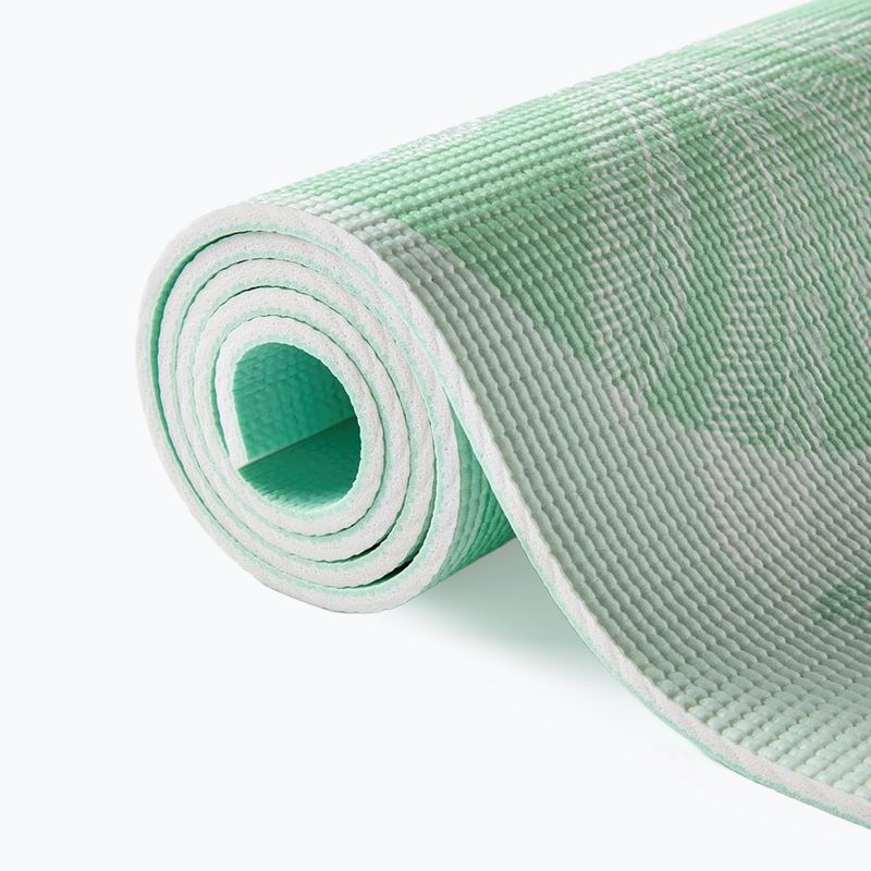 Jóga készlet Myga Sage Palm Yoga Set mat + block + green strap 16