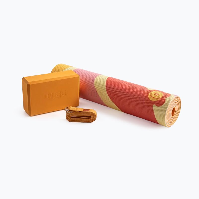 Jóga szett Myga Groovy Yoga Set yellow 2