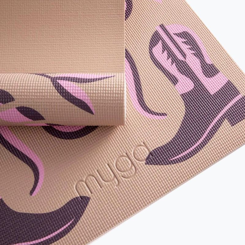 Jógaszőnyeg Myga Cowgirl 6 mm brown 6