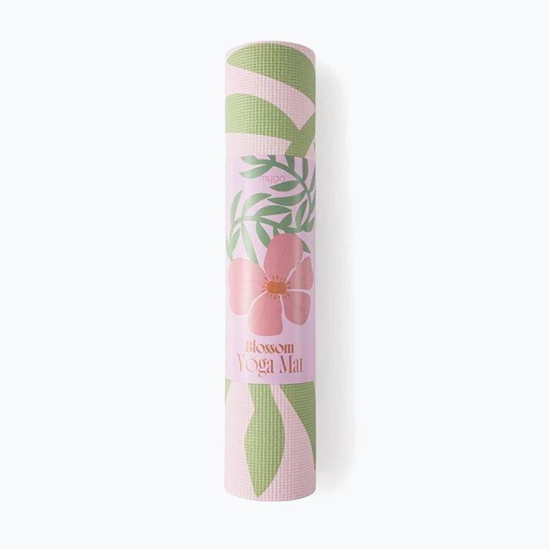 Jógaszőnyeg Myga Gumamela 6 mm pink 8