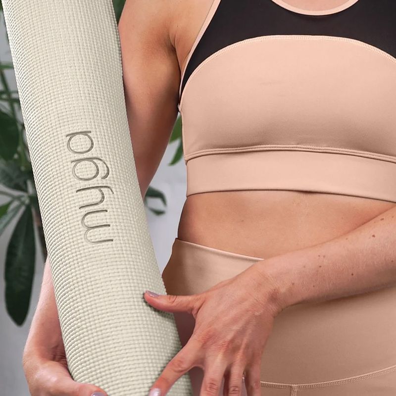 Jógaszőnyeg Myga Entry Level 4 mm ecru 3