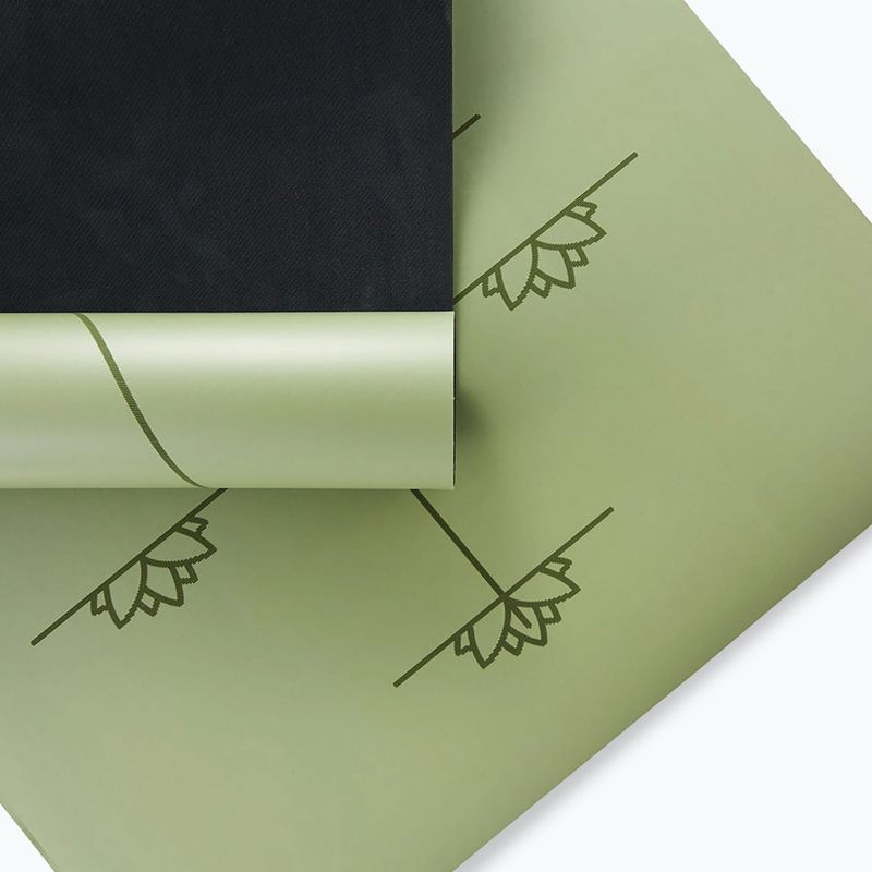 Jógaszőnyeg Myga Alignment XL 6 mm green 3