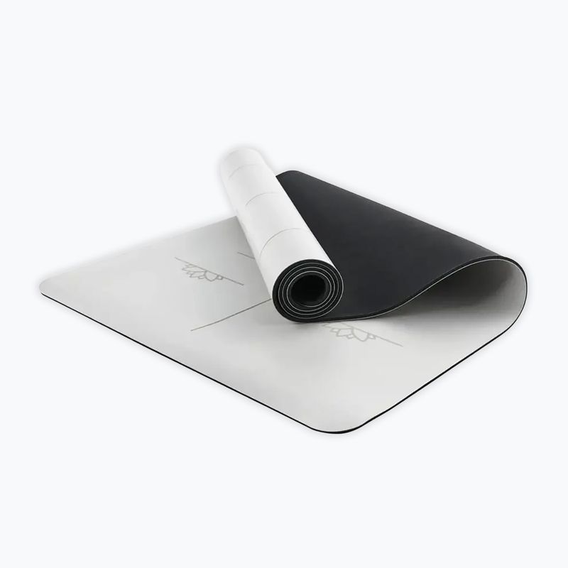 Jógaszőnyeg Myga Alignment XL grey 2