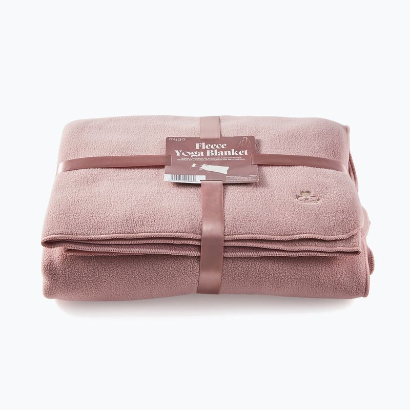 Jógatakaró Myga Fleece blush 2