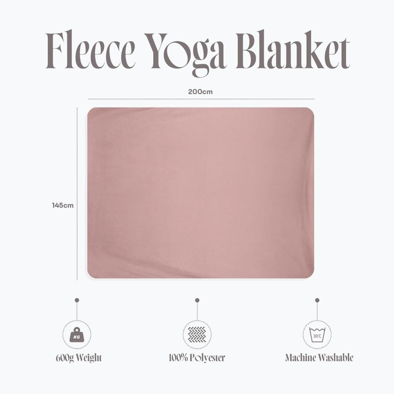 Jógatakaró Myga Fleece blush 10