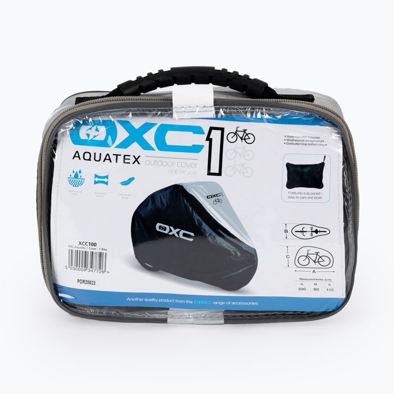 OXC Aquatex kerékpárhuzat fekete OXFCC100