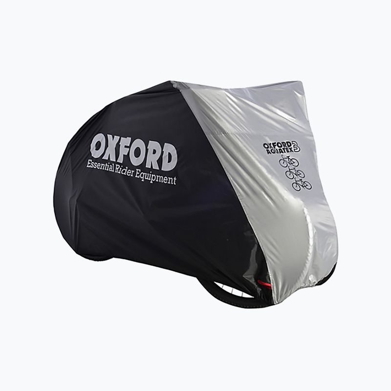 Kerékpár huzat OXC Aquatex na 3 rowery black/silver