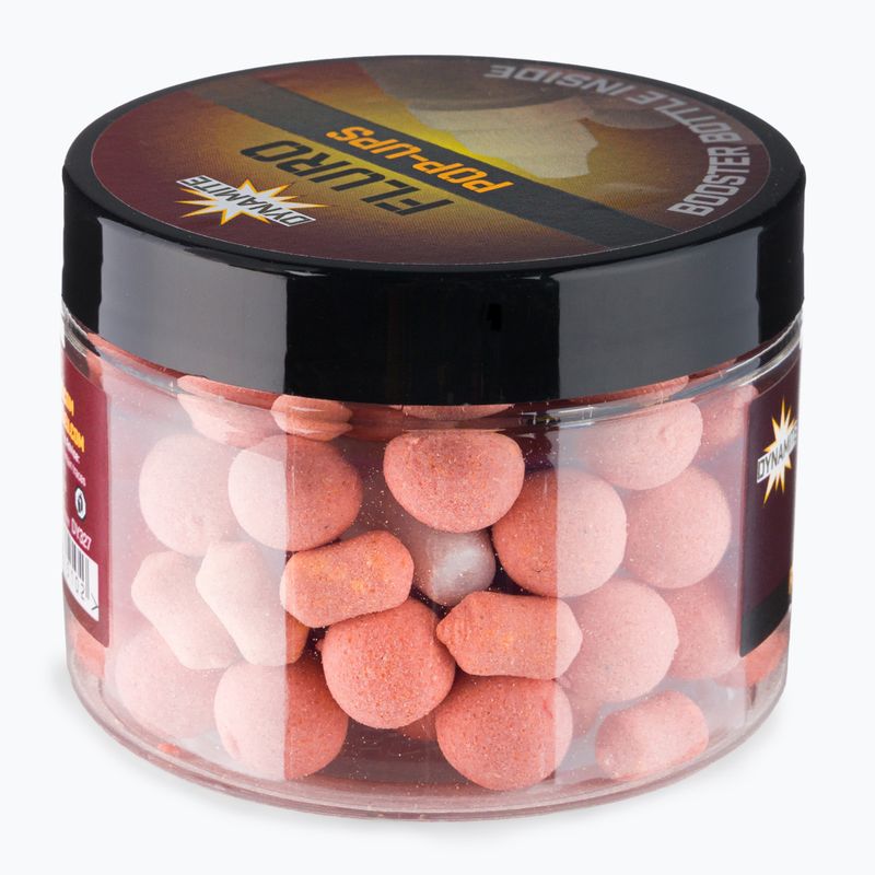 Dynamite Baits Red-Amo Fluoro Pop-Ups rózsaszín lebegő pontyos bojlik 2