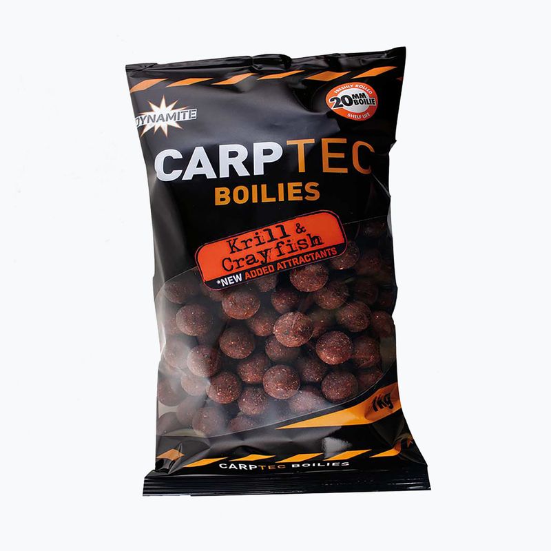 Dynamite Baits Carptec Krill & Crayfish barna ponty golyó ADY041160