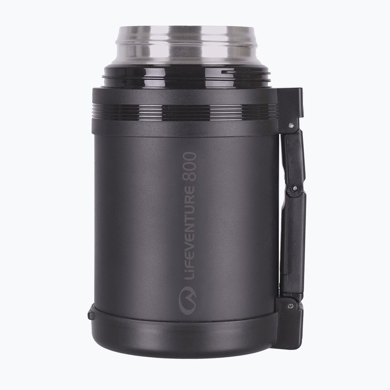 Lifeventure TiV Widemouth vákuumos flakon 800 ml sötétszürke 4