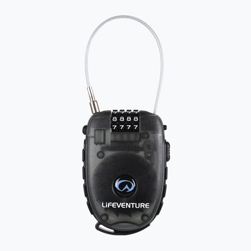 Lifeventure Cable Lock lakat fekete