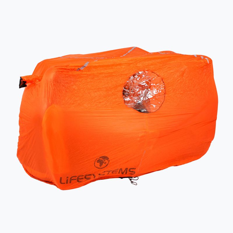 Lifesystems Survival Shelter 4 vészhelyzeti sátor narancssárga LM42321 2