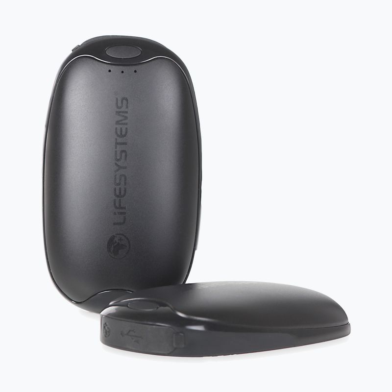 Kézmelegítő Lifesystems Rechargeable Dual Palm Handwarmer USB & USB C black 5