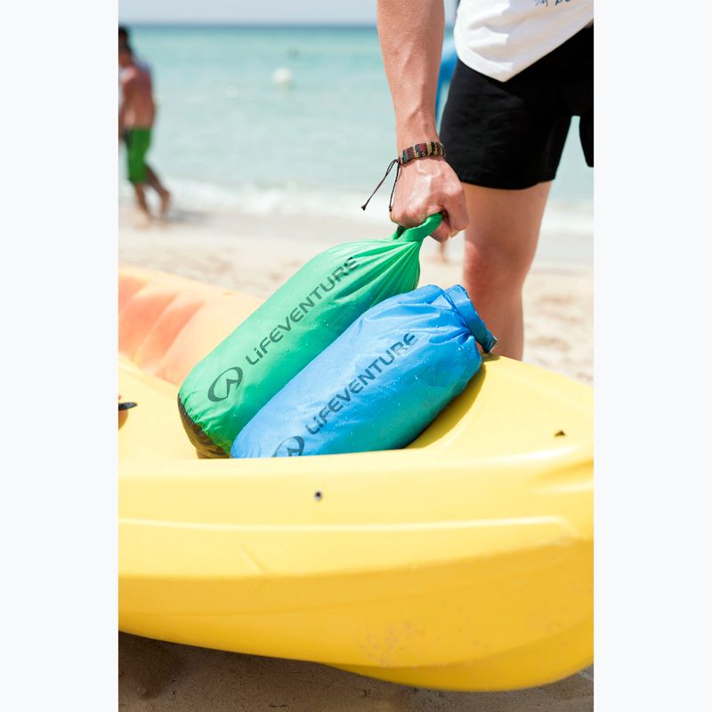 Vízálló zsák Lifeventure Ultralight Dry 10 l green 5