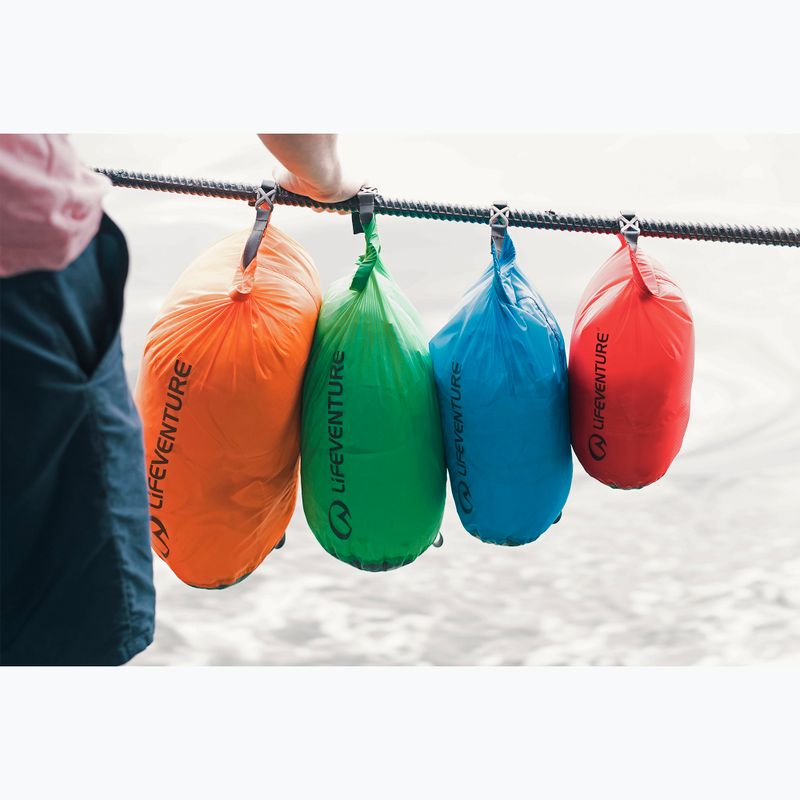 Vízálló zsák Lifeventure Ultralight Dry 10 l green 6