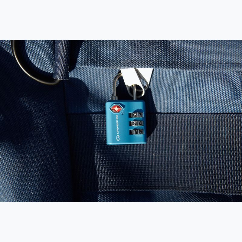 Lifeventure TSA Combi Lock lakat kék 5