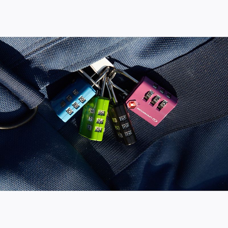 Lifeventure TSA Combi Lock lakat zöld színben 5