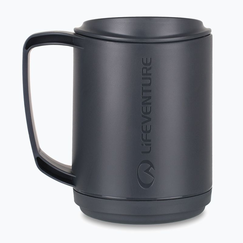 Lifeventure Ellipse szigetelt bögre 350 ml fekete