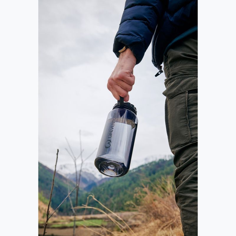 Lifeventure Tritan Flask 1000 ml-es utazási palack grafit 2
