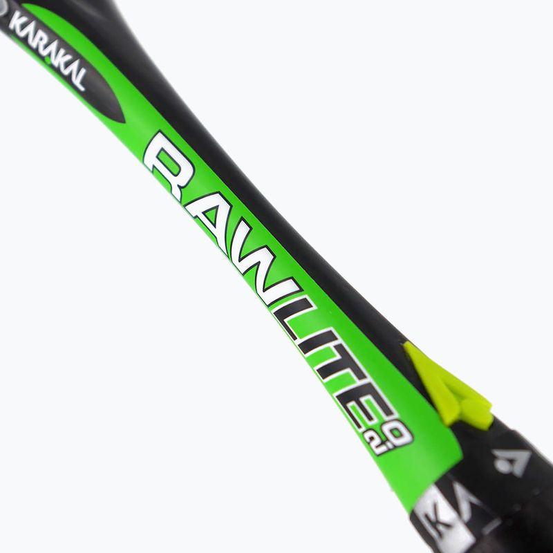 Squash ütő Karakal Raw Pro Lite 2.0 fekete-zöld KS21001 11