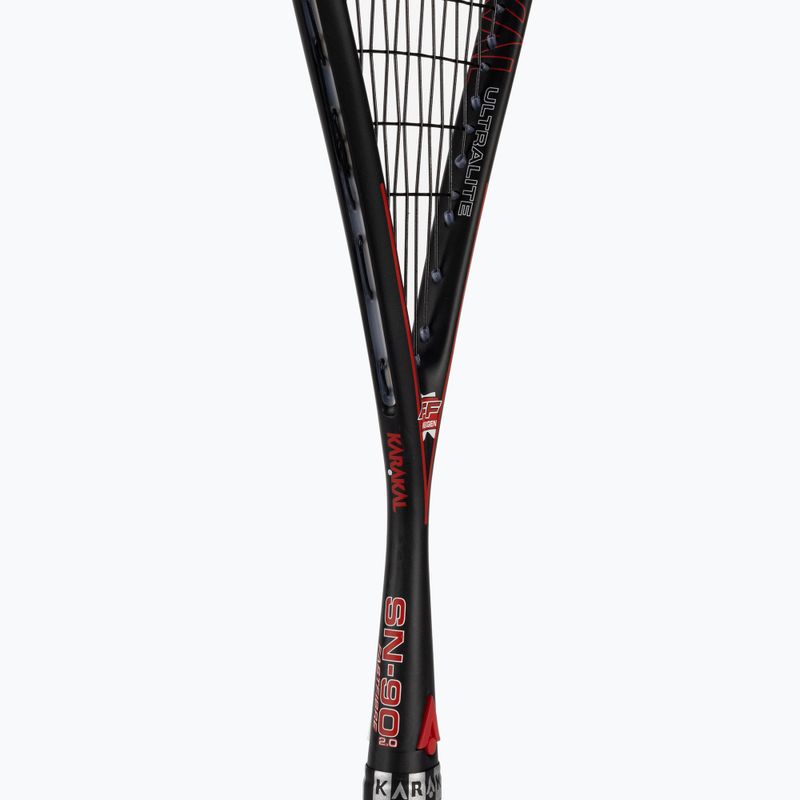 Squash ütő Karakal SN 90 2.0 fekete-piros KS22003 4