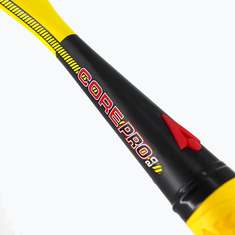 Squash ütő Karakal Core Pro 2.0 fekete/sárga 6