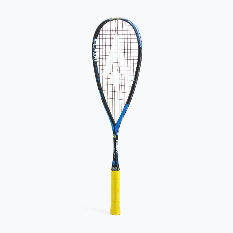 Squash ütő Karakal Raw Pro 2.1 Joel Makin sárga 2