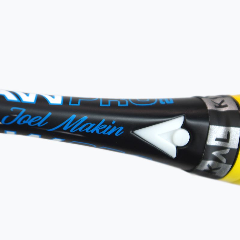 Squash ütő Karakal Raw Pro 2.1 Joel Makin sárga 8