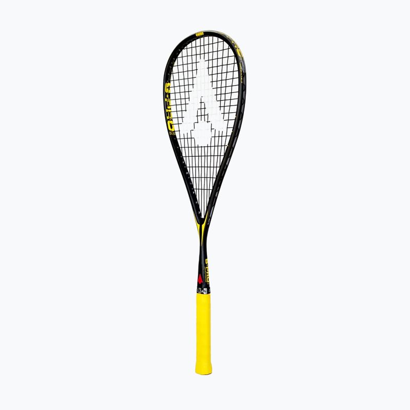 Squashütő Karakal S-Pro 2.2 black/yellow 3