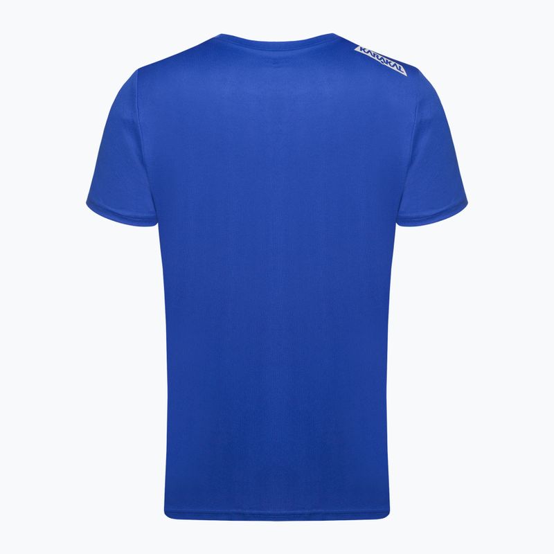 Férfi teniszpóló Karakal Training Tee kék KC8064 KC8064 4