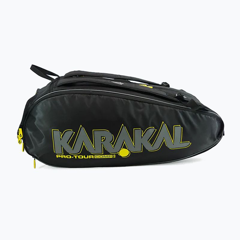 Squash táska Karakal Pro Tour Comp 2.0 fekete/sárga