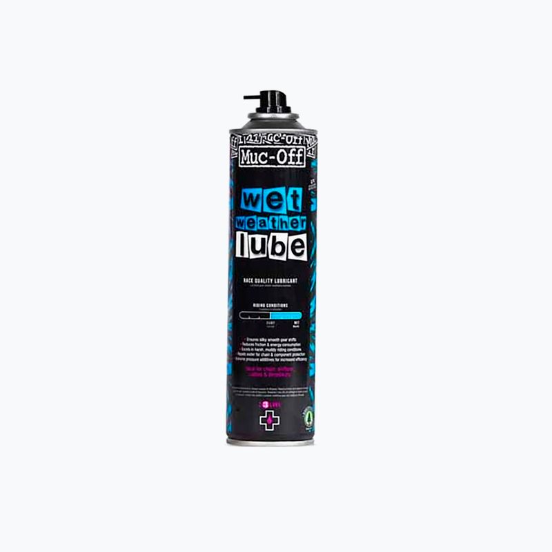 Lánc kenőanyag Muc-Off Wet Weather Lube Aerosol 400 ml 2