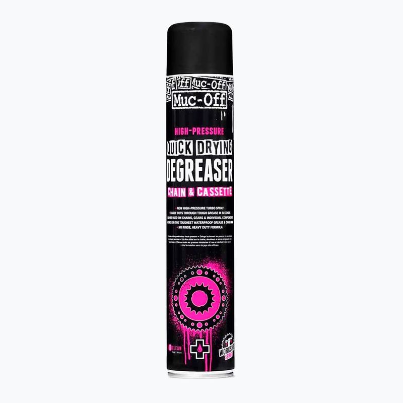Muc-Off nagynyomású gyors szárítású csökkentő lánc&Cassete 750 ml