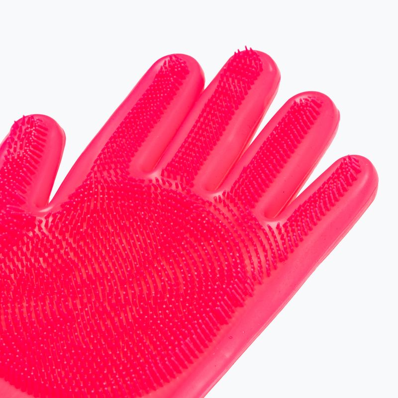 Muc-Off Deep Scrubber Gloves pink kerékpár tisztítókesztyű 5