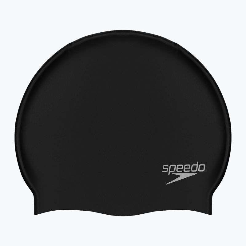 Speedo Plain Flat szilikon úszósapka fekete 68-70991